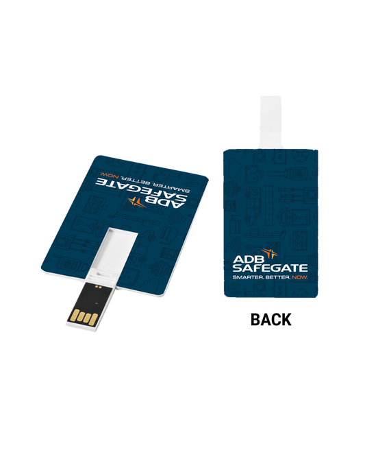 Slim card-shaped 2GB USB Flash Drive